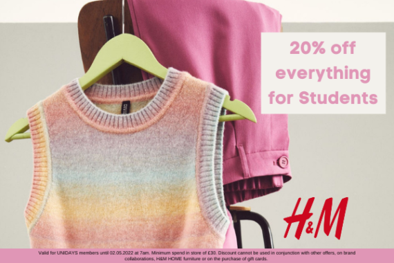 20% off for students