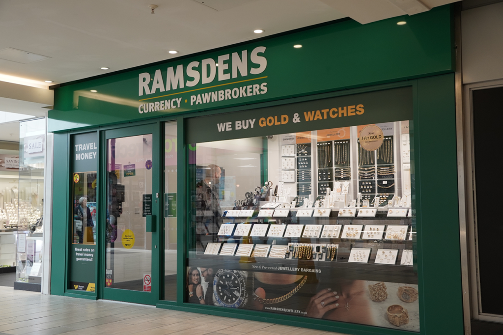 Ramsdens County Square Store Front
